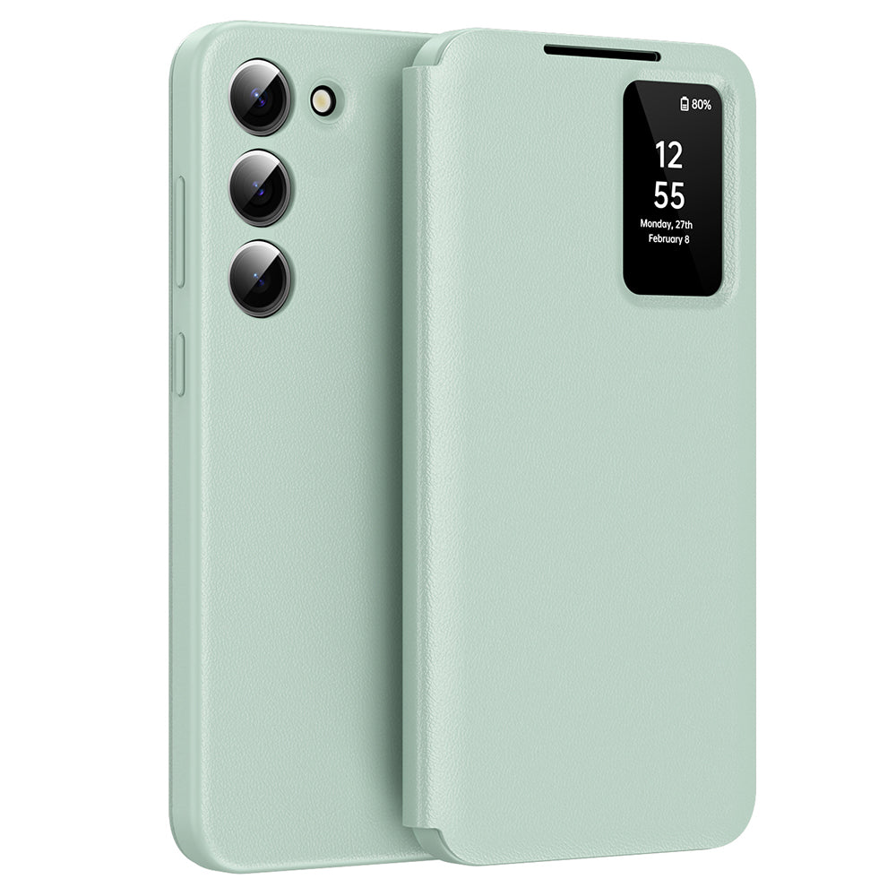 Husa de protectie Techsuit SmartView Series compatibil cu Samsung Galaxy S23, Verde