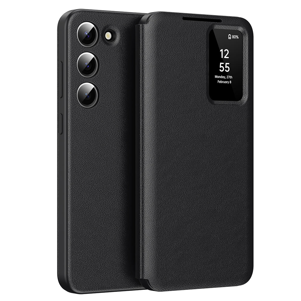 Husa de protectie Techsuit SmartView Series compatibil cu Samsung Galaxy S23, Negru