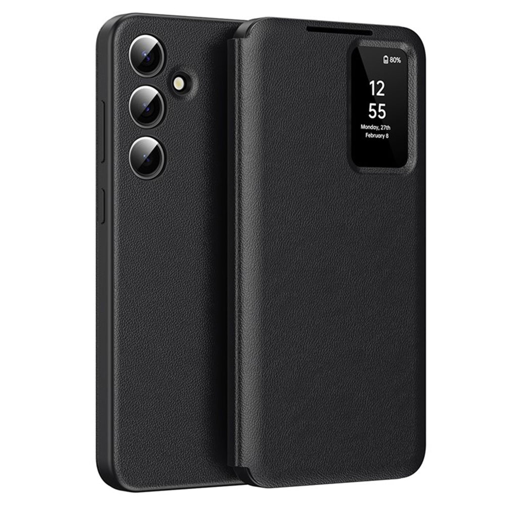 Husa de protectie Techsuit SmartView Series compatibil cu Samsung Galaxy S23 FE, Negru