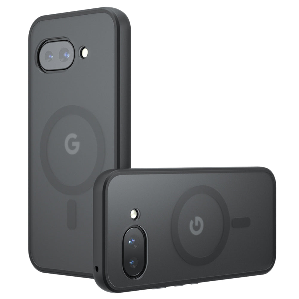 Husa de protectie Techsuit PureFrost MagSafe compatibil cu Google Pixel 9a, Negru Mat
