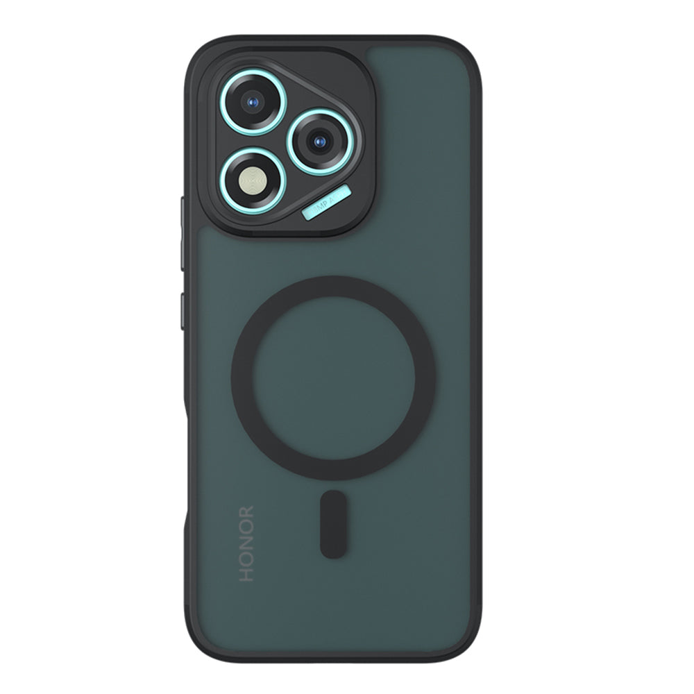 Husa de protectie Techsuit PureFrost MagSafe compatibil cu Honor 400 Lite, Negru Mat