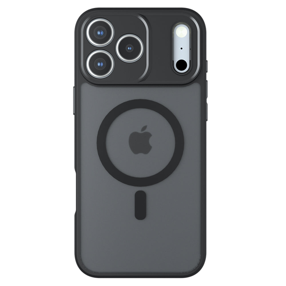 Husa de protectie Techsuit PureFrost MagSafe compatibil cu iPhone 17 Pro Max, Negru Mat