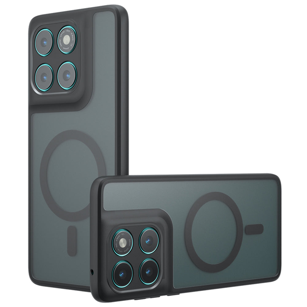 Husa de protectie Techsuit PureFrost MagSafe compatibil cu Motorola Edge 60 / Edge 60 Fusion, Negru Mat