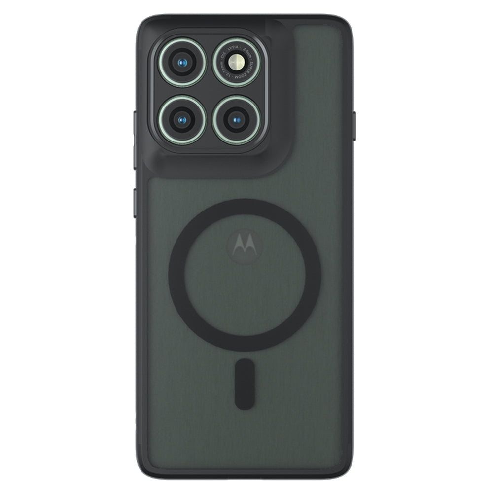 Husa de protectie Techsuit PureFrost MagSafe compatibil cu Motorola Edge 60 Pro, Negru Mat