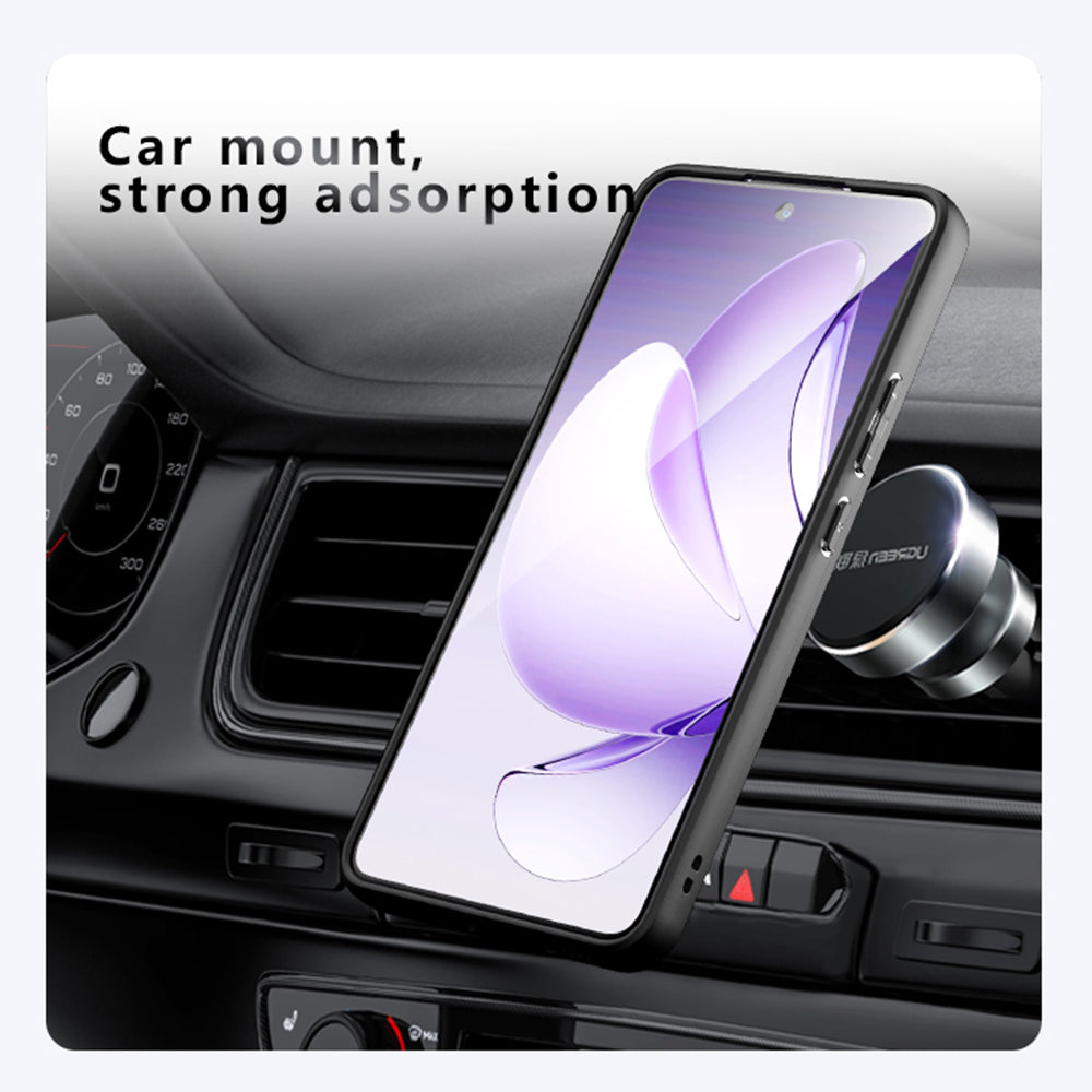 Husa de protectie Techsuit PureFrost MagSafe compatibil cu Oppo A5 Pro 4G / A5 Pro 5G, Negru Mat
