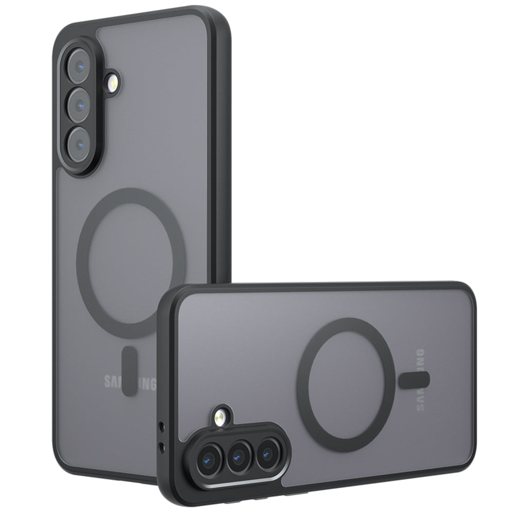 Husa de protectie Techsuit PureFrost MagSafe compatibil cu Samsung Galaxy A56 5G, Negru Mat