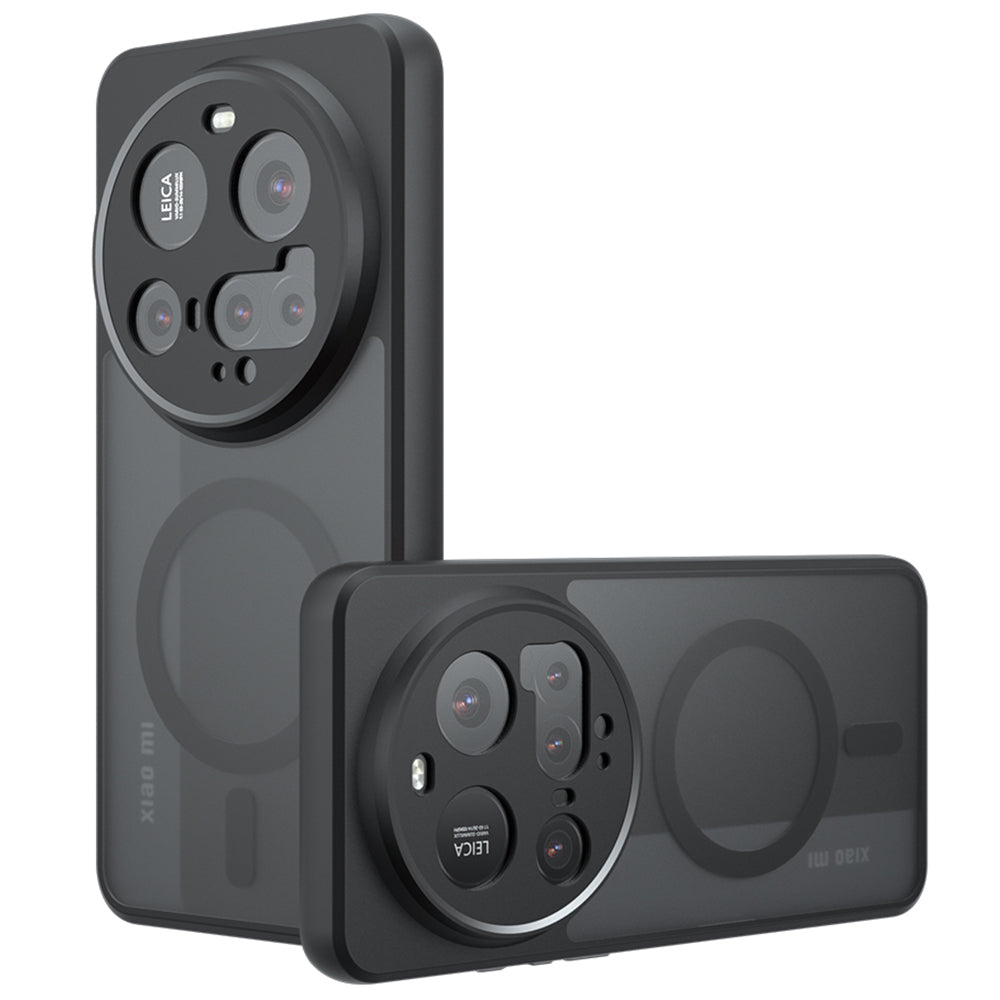 Husa de protectie Techsuit PureFrost MagSafe compatibil cu Xiaomi 15 Ultra, Negru Mat