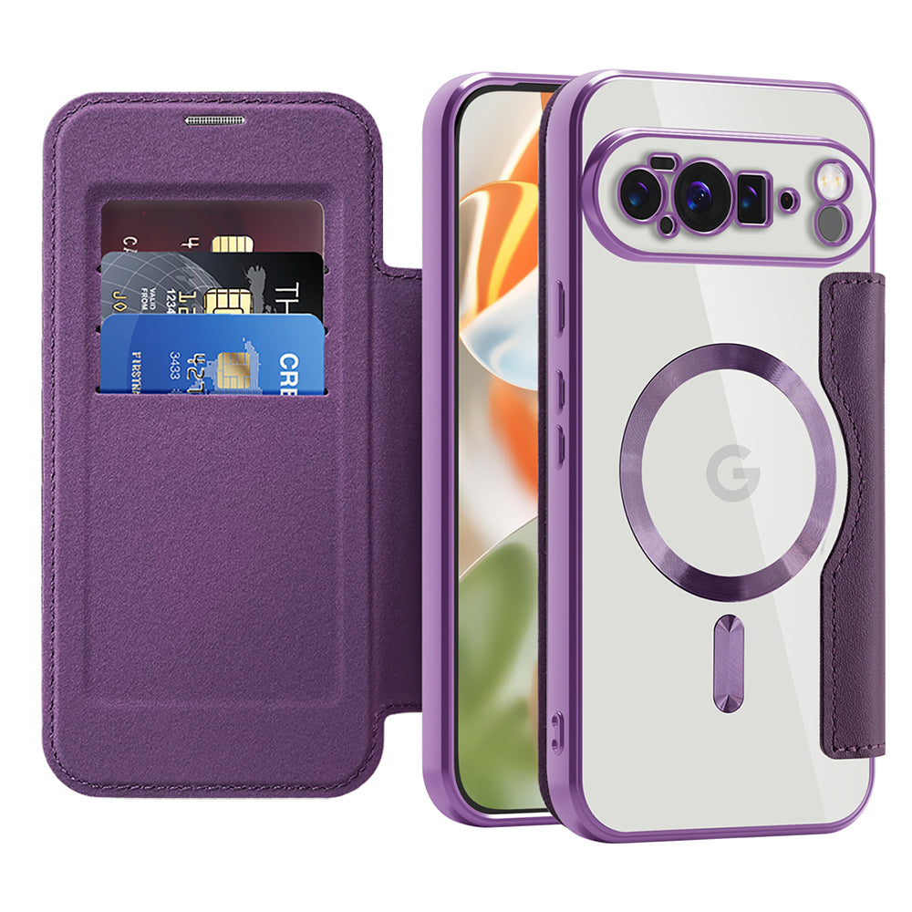 Husa de protectie Techsuit SmartMag Book compatibil cu Google Pixel 10 Pro XL, Mov