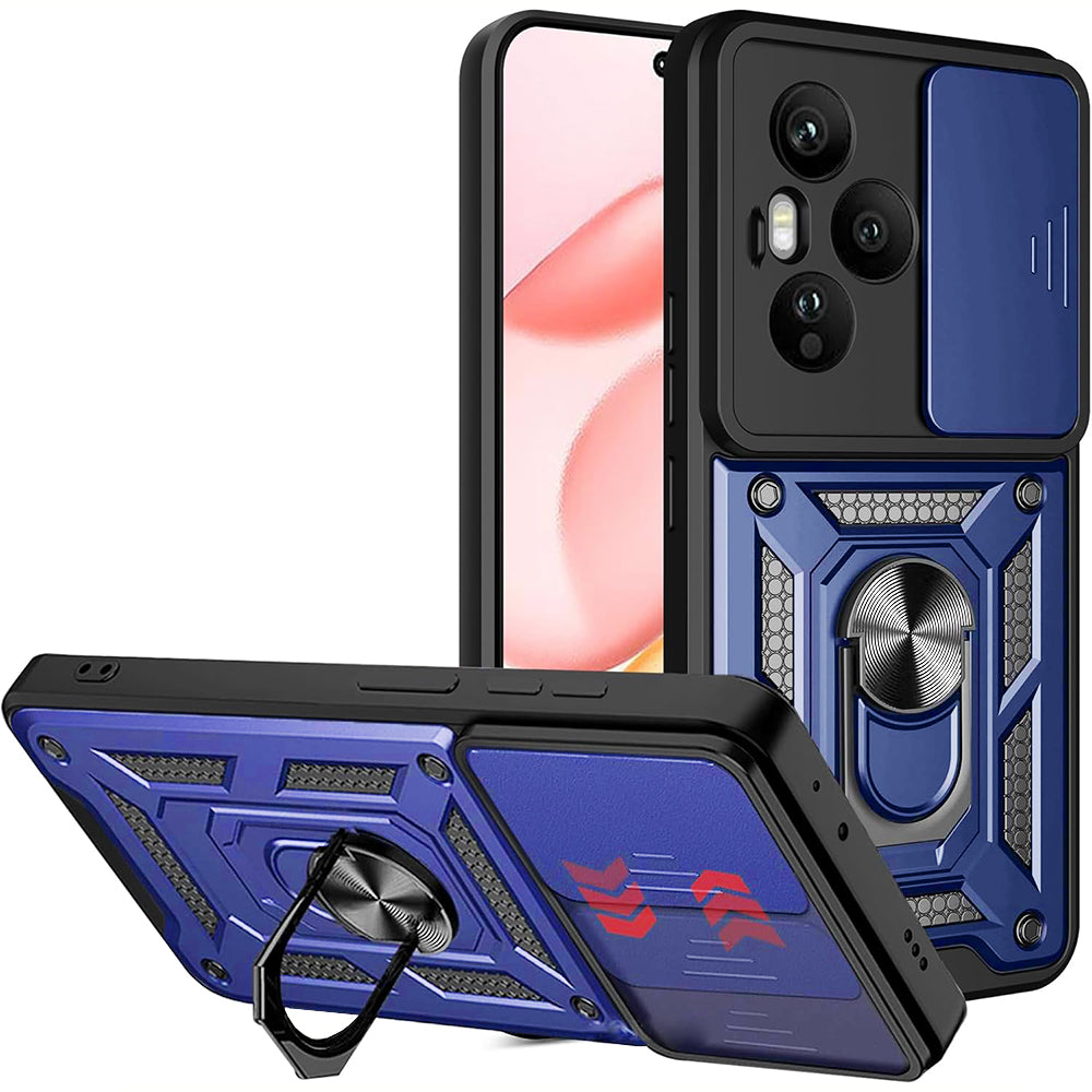 Husa de protectie Techsuit CamShield Series compatibil cu Honor 400 Pro, Albastru