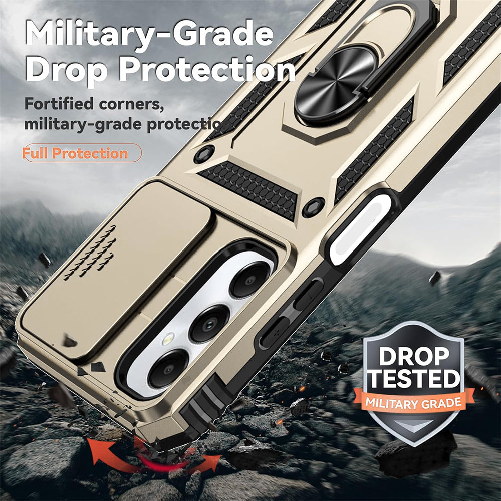 Husa de protectie Techsuit CamShield Series compatibil cu Honor 200 Lite, Auriu