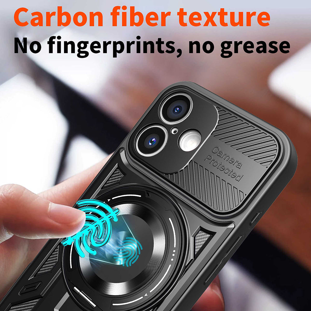 Husa de protectie Techsuit RuggedCam compatibil cu iPhone 16, Albastru