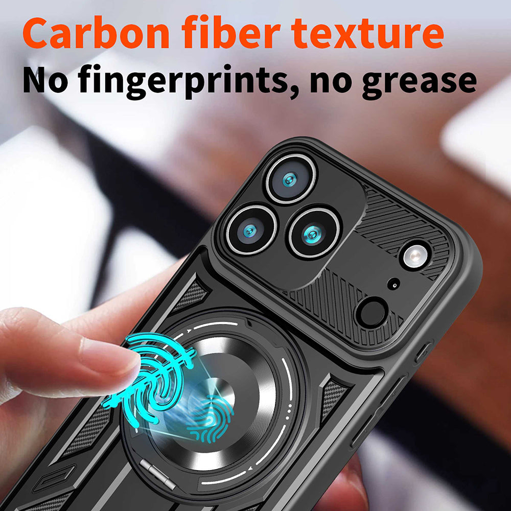 Husa de protectie Techsuit RuggedCam compatibil cu iPhone 17 Pro Max, Negru