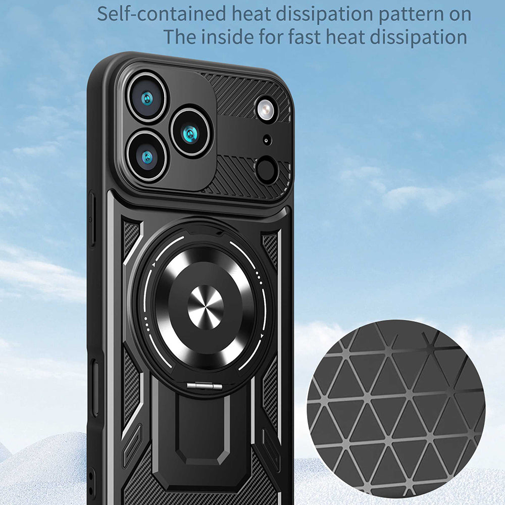 Husa de protectie Techsuit RuggedCam compatibil cu iPhone 17 Pro Max, Mov