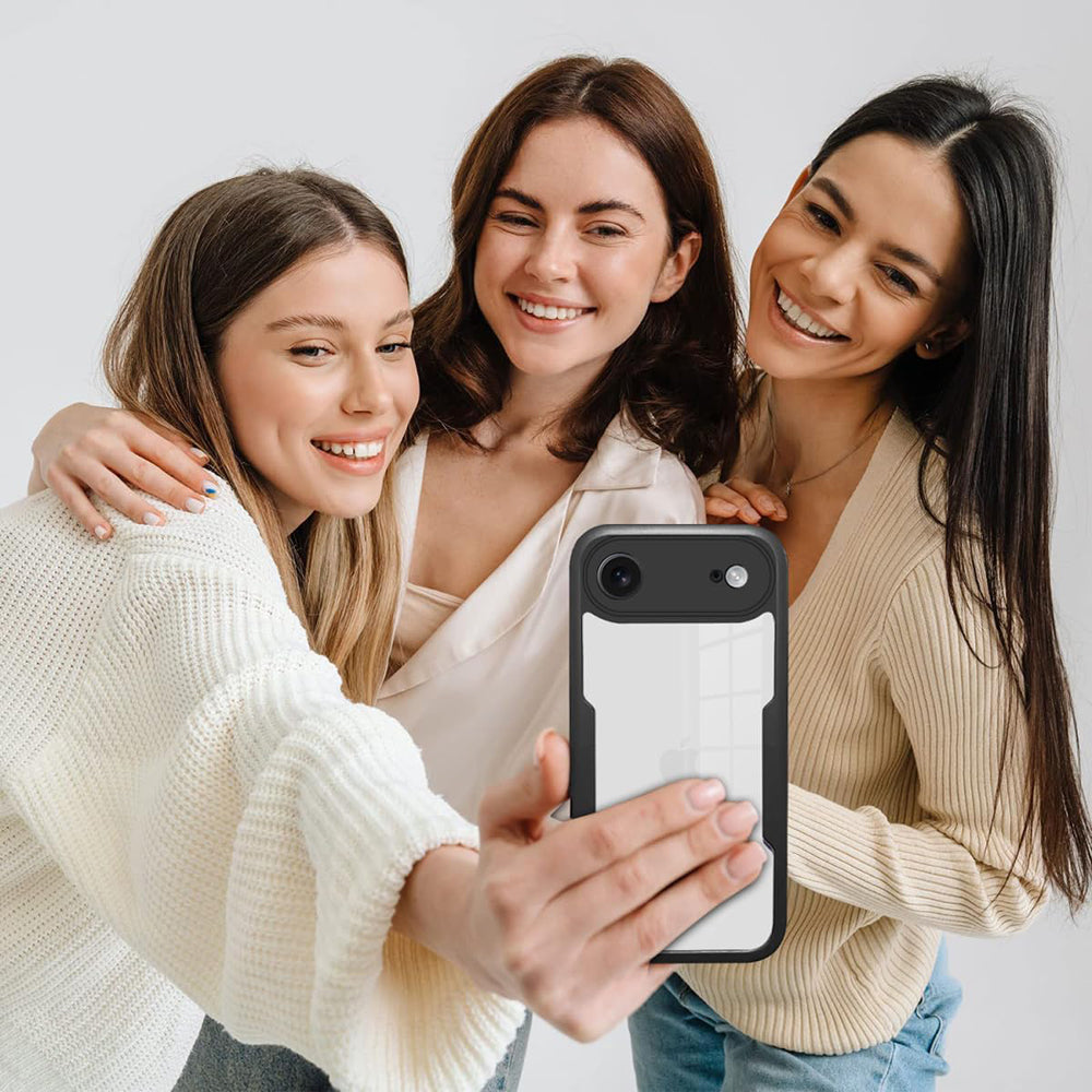 Folie de protectie Techsuit ColorVerse 360 Series + compatibil cu iPhone 17 Air, Negru