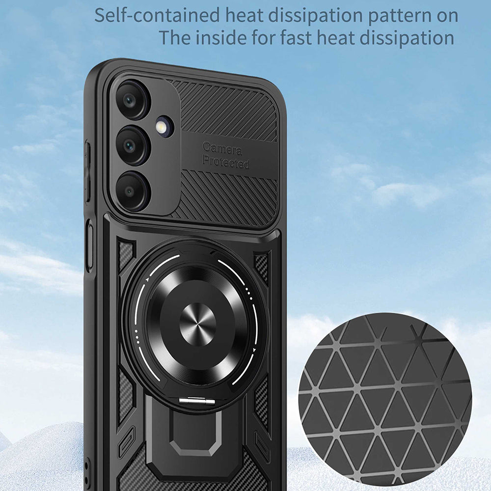 Husa de protectie Techsuit RuggedCam compatibil cu Samsung Galaxy A25 5G, Gri