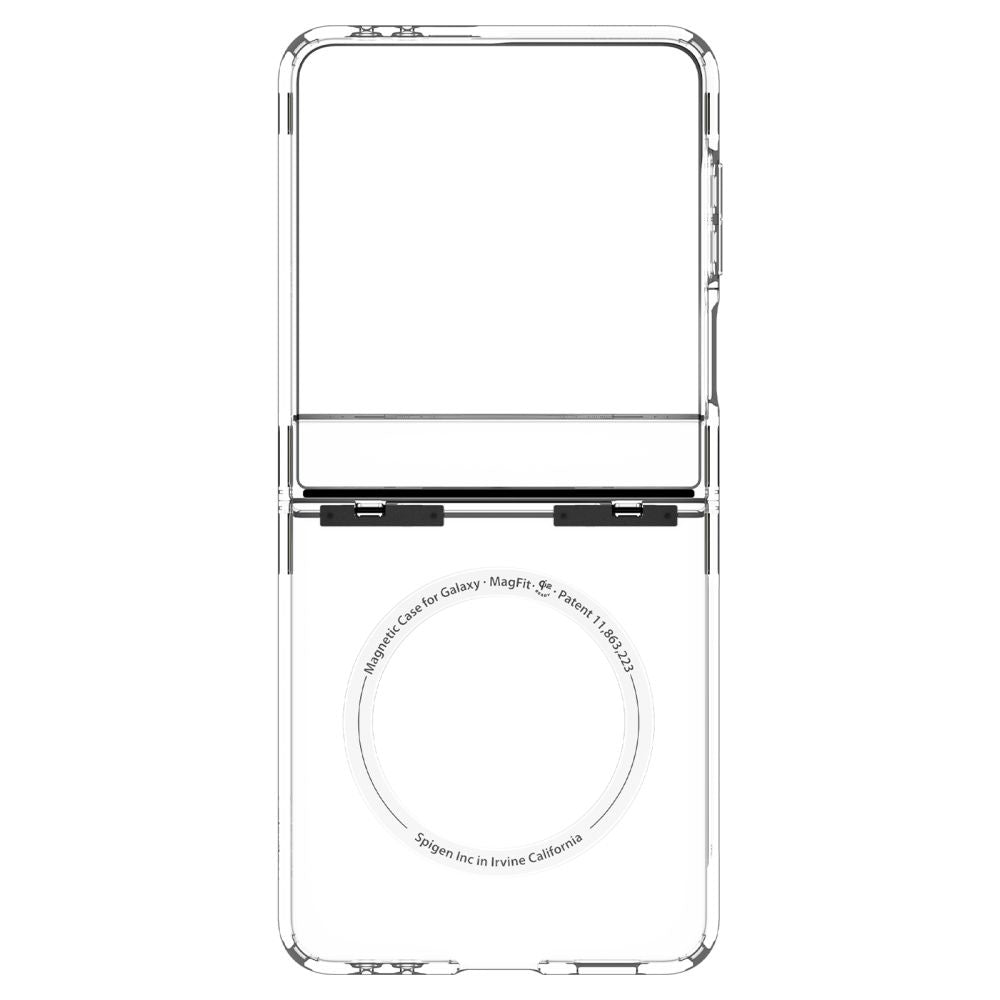 Husa de protectie Spigen Ultra Hybrid Pro MagSafe (ACS09559) compatibil cu Samsung Galaxy Z Flip7, Transparent