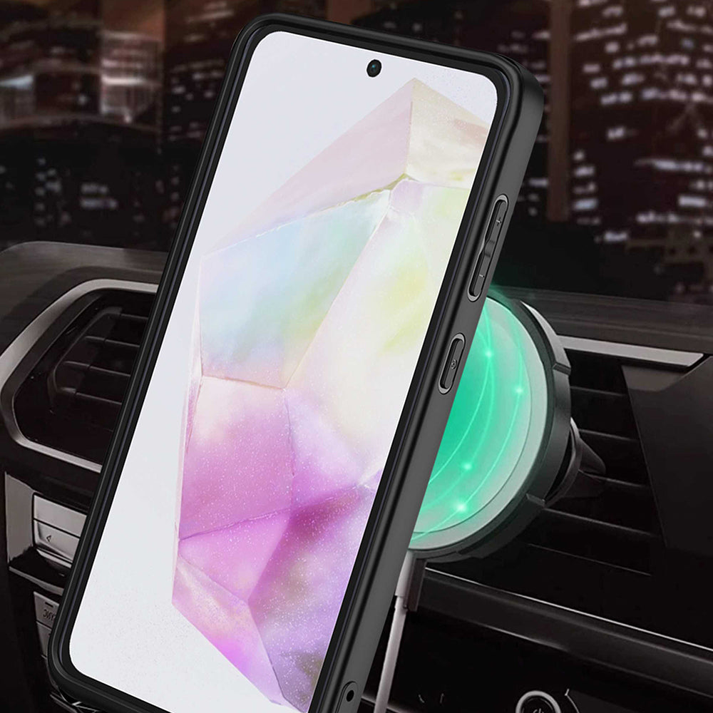 Husa de protectie Techsuit RuggedCam compatibil cu Samsung Galaxy A35 5G, Negru