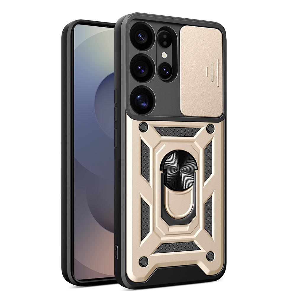 Husa de protectie Techsuit CamShield Series compatibil cu Samsung Galaxy S25 Ultra, Auriu