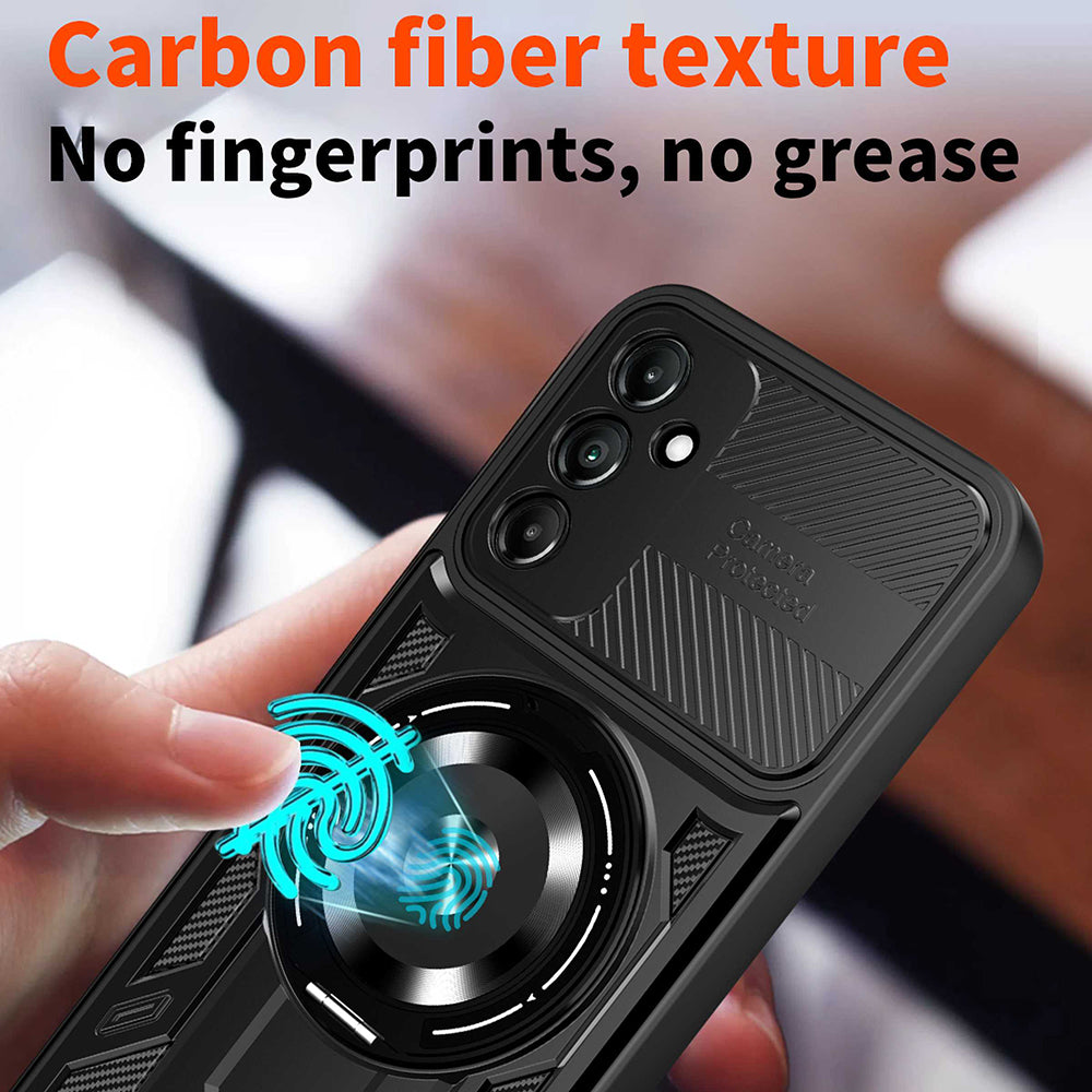 Husa de protectie Techsuit RuggedCam compatibil cu Samsung Galaxy A05s, Mov