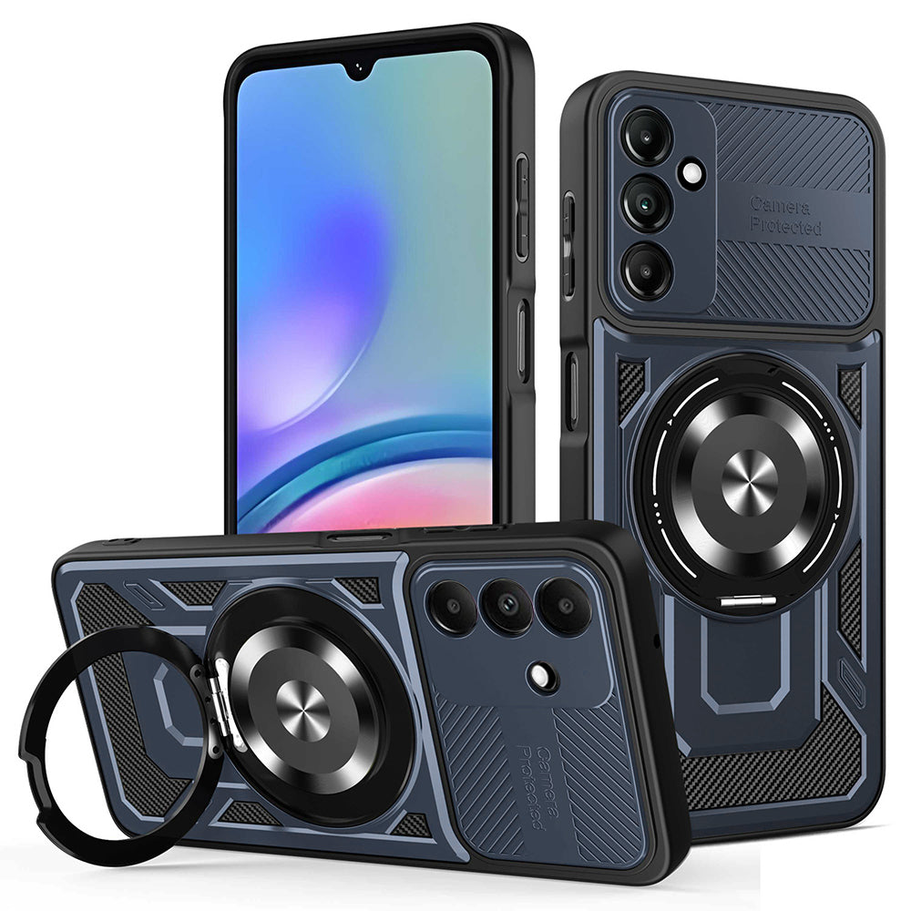 Husa de protectie Techsuit RuggedCam compatibil cu Samsung Galaxy A05s, Albastru