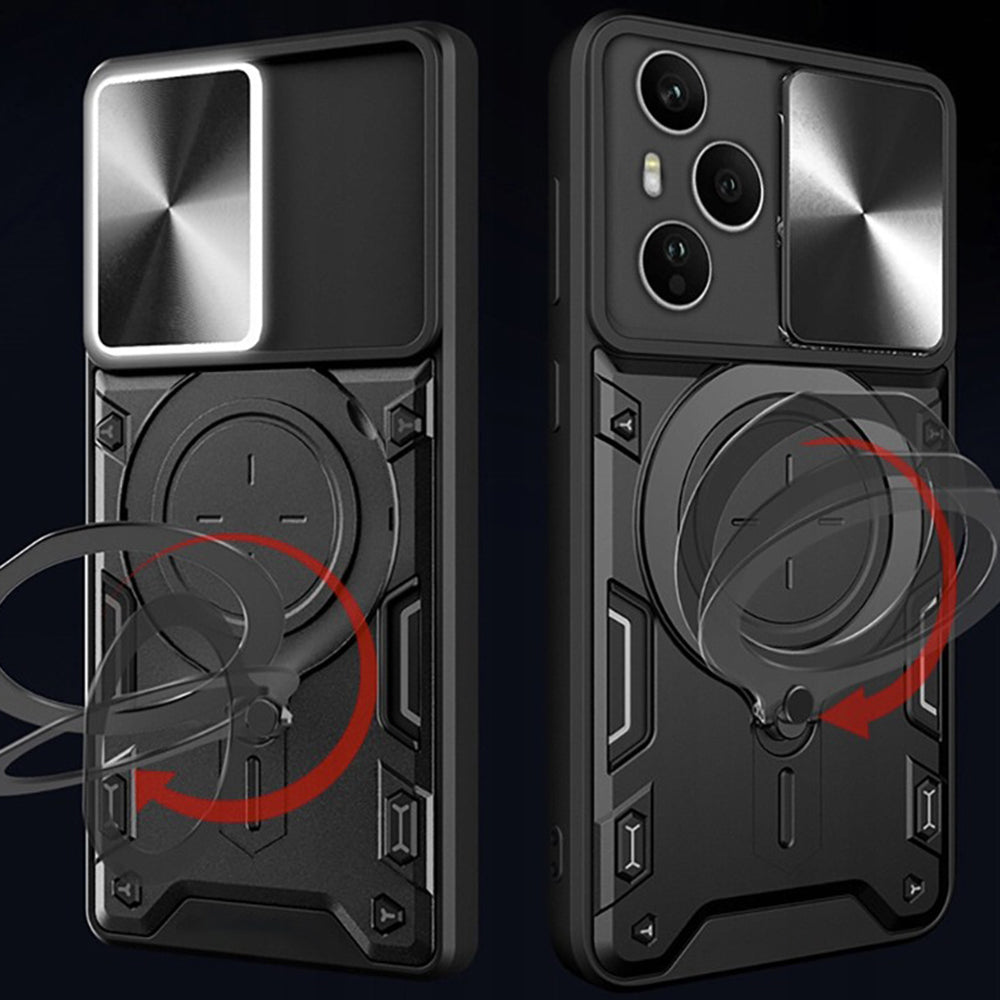Husa de protectie Techsuit CamGuard Pro compatibil cu Honor 400 Pro, Roz Auriu