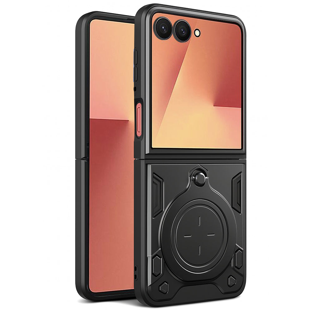 Husa de protectie Techsuit CamGuard Pro compatibil cu Samsung Galaxy Z Flip7, Negru