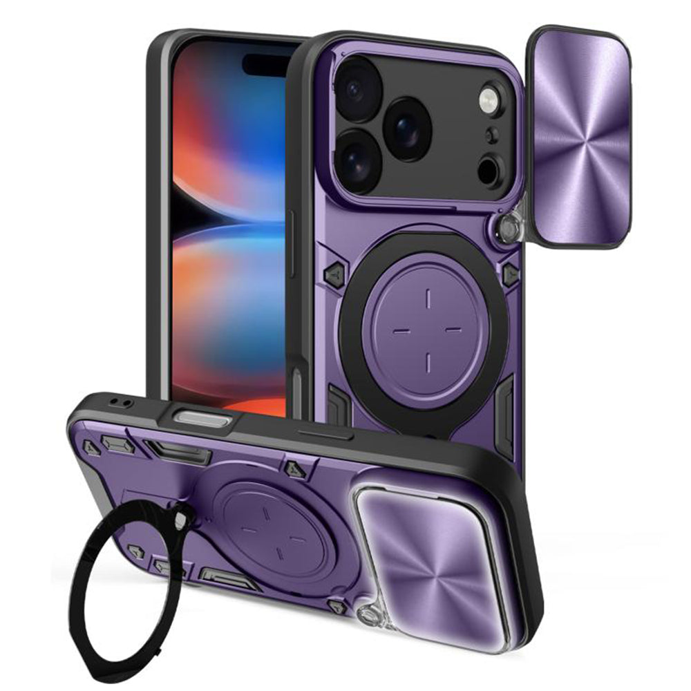 Husa de protectie Techsuit CamGuard Pro compatibil cu iPhone 17 Pro Max, Mov