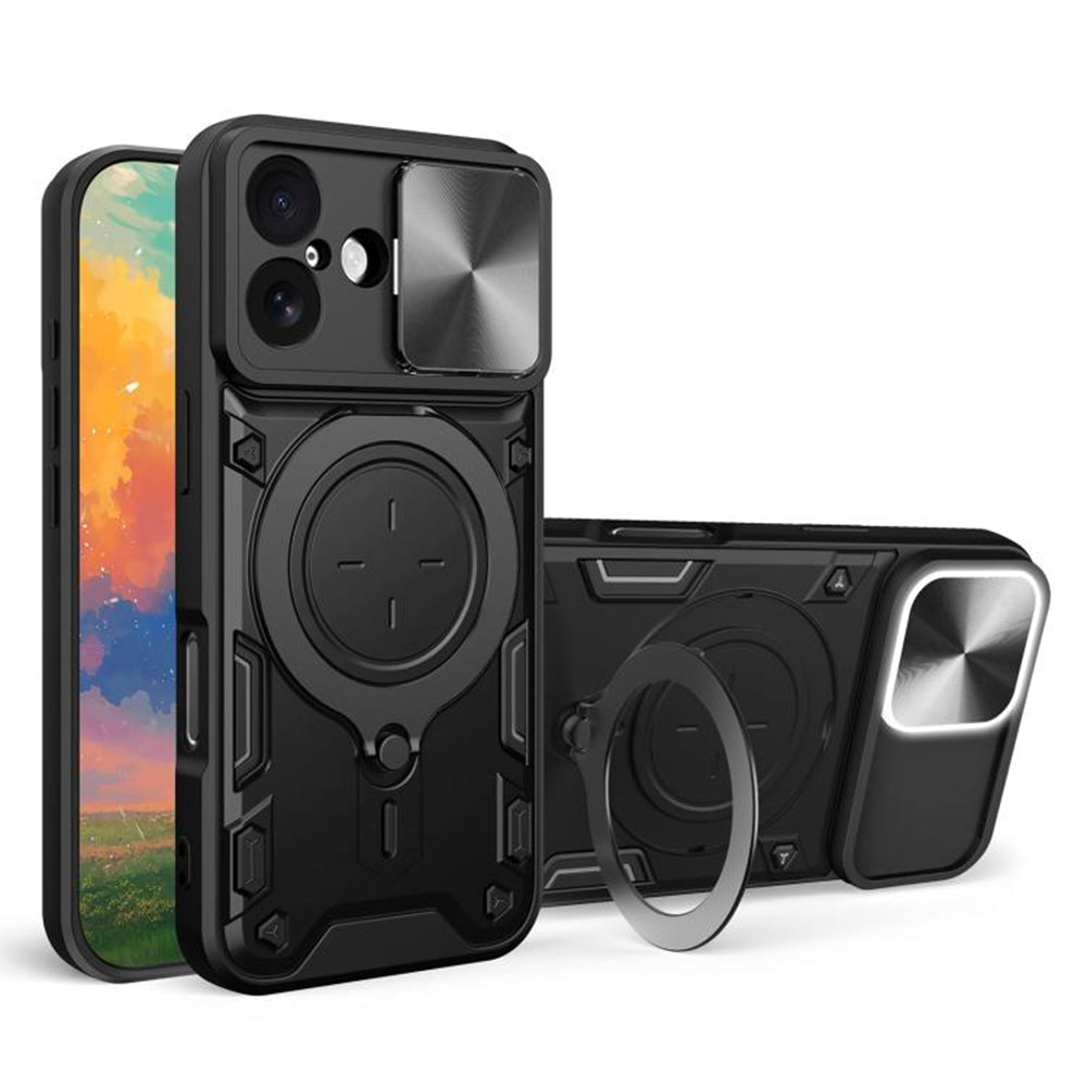 Husa de protectie Techsuit CamGuard Pro compatibil cu iPhone 17, Negru