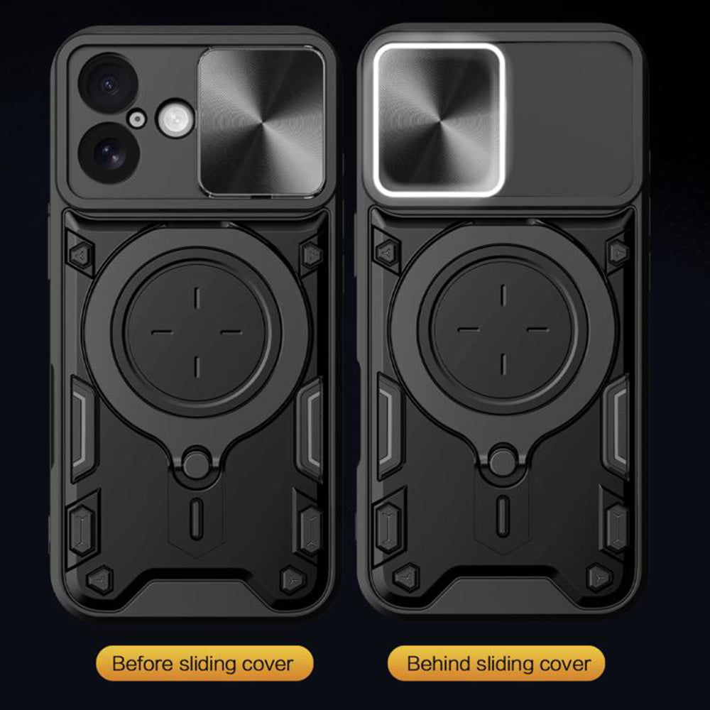 Husa de protectie Techsuit CamGuard Pro compatibil cu iPhone 17, Mov