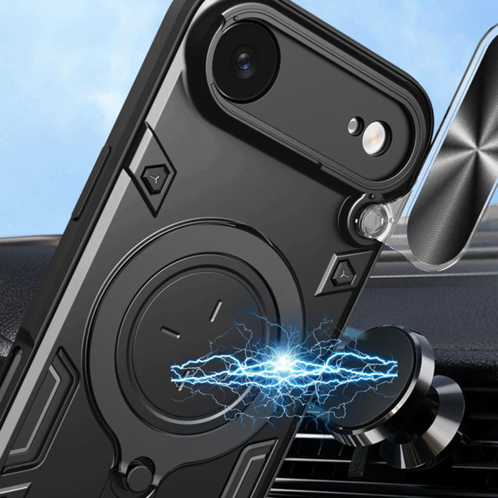 Husa de protectie Techsuit CamGuard Pro compatibil cu iPhone 17 Air, Rosu