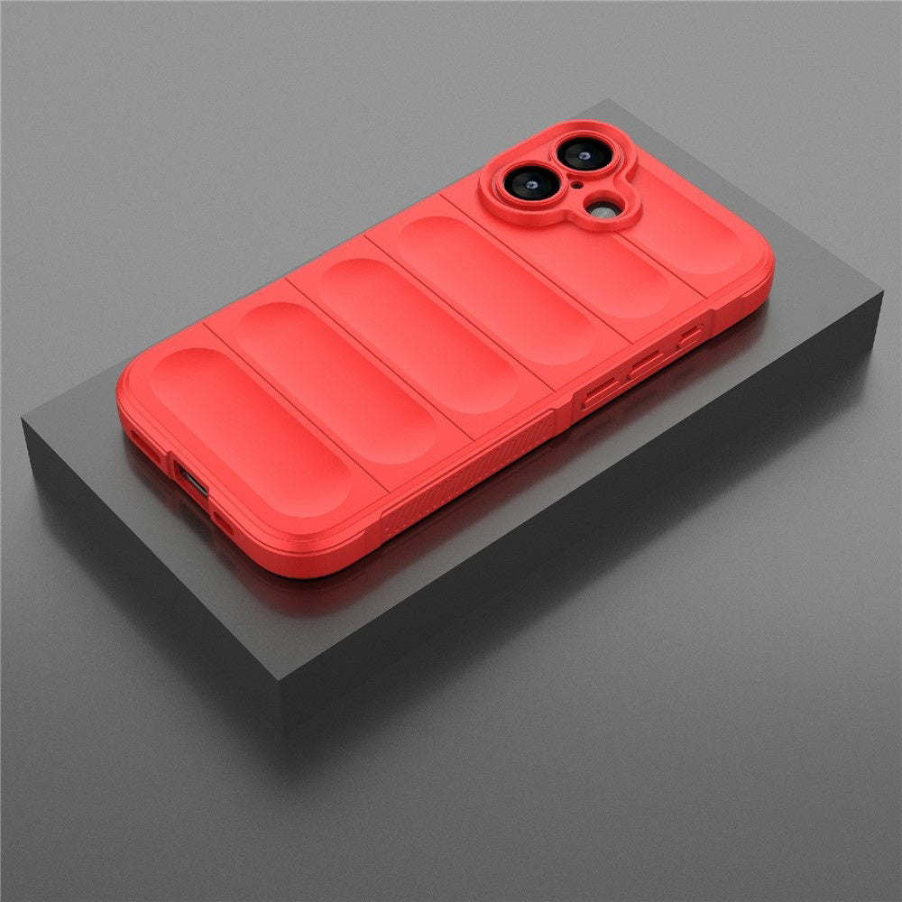 Husa de protectie Techsuit Magic Shield compatibil cu iPhone 17, Rosu