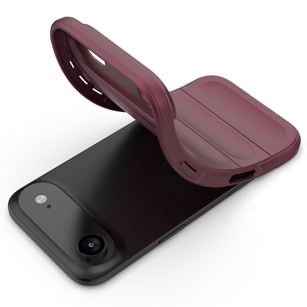 Husa de protectie Techsuit Magic Shield compatibil cu iPhone 17 Air, Bordo