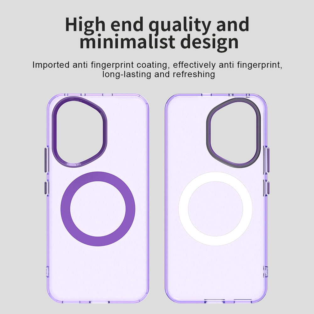 Husa de protectie Techsuit CandyCase MagSafe compatibil cu Honor 400, Mov