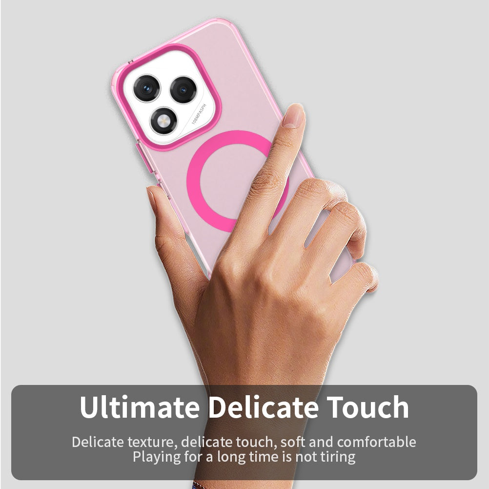 Husa de protectie Techsuit CandyCase MagSafe compatibil cu Honor 400 Lite, Roz