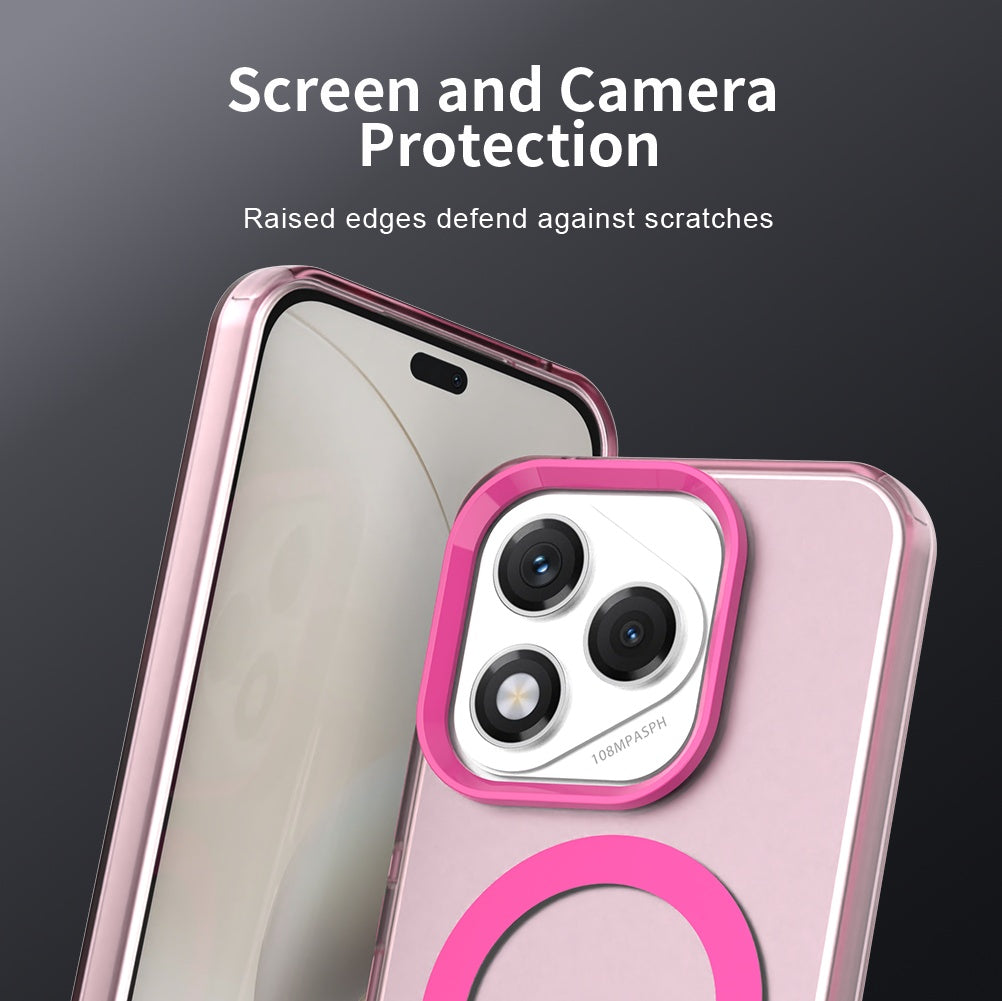 Husa de protectie Techsuit CandyCase MagSafe compatibil cu Honor 400 Lite, Roz