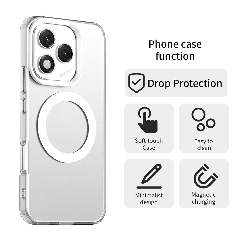 Husa de protectie Techsuit CandyCase MagSafe compatibil cu Honor 400 Lite, Alb