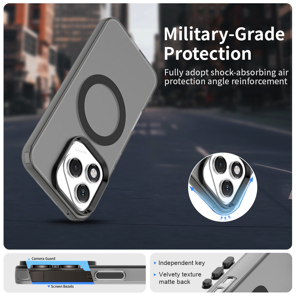 Husa de protectie Techsuit CandyCase MagSafe compatibil cu Honor 400 Lite, Negru