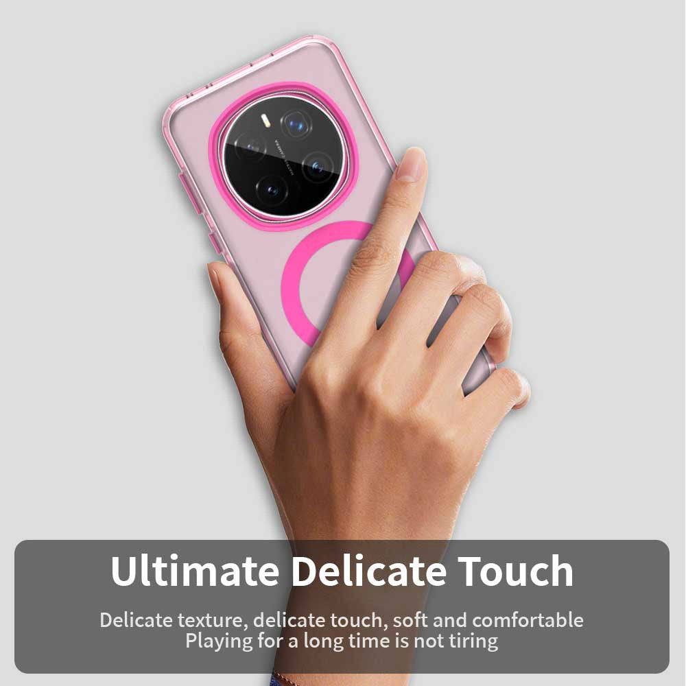Husa de protectie Techsuit CandyCase MagSafe compatibil cu Honor Magic7 Pro, Roz