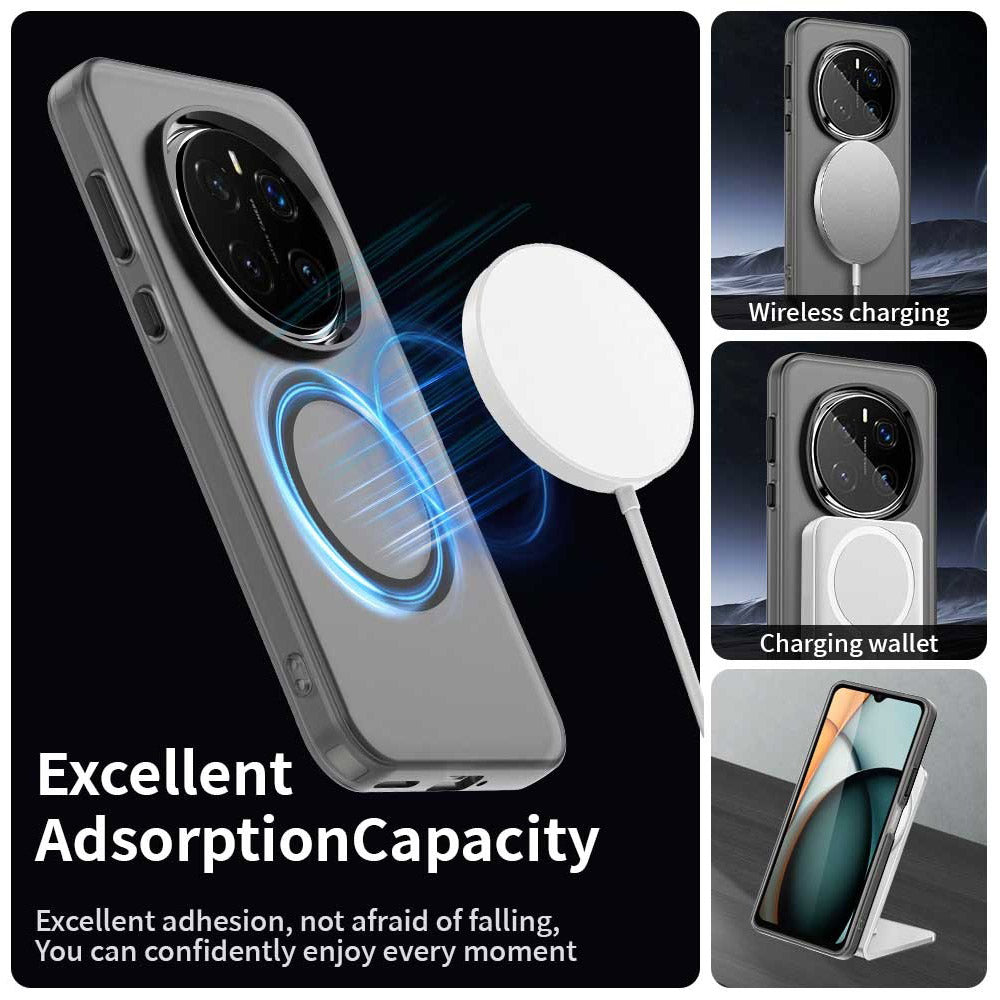 Husa de protectie Techsuit CandyCase MagSafe compatibil cu Honor Magic7 Pro, Negru
