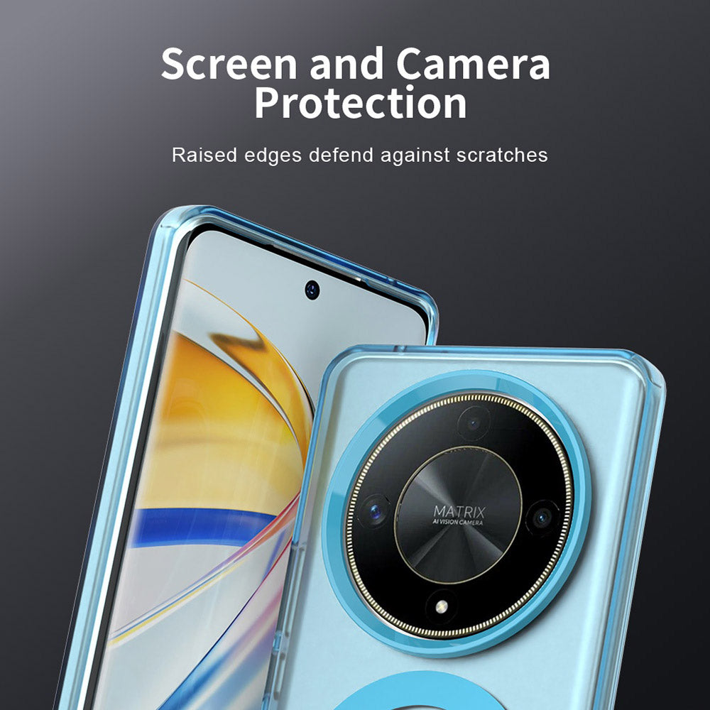 Husa de protectie Techsuit CandyCase MagSafe compatibil cu Honor Magic6 Lite, Albastru