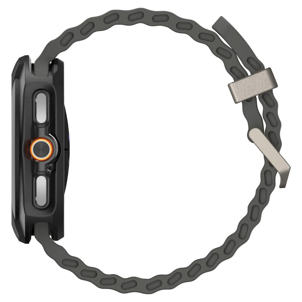 Accesoriu smartwatch Spigen Liquid Air (ACS09841) compatibil cu Samsung Galaxy Watch8 Classic, Negru Mat