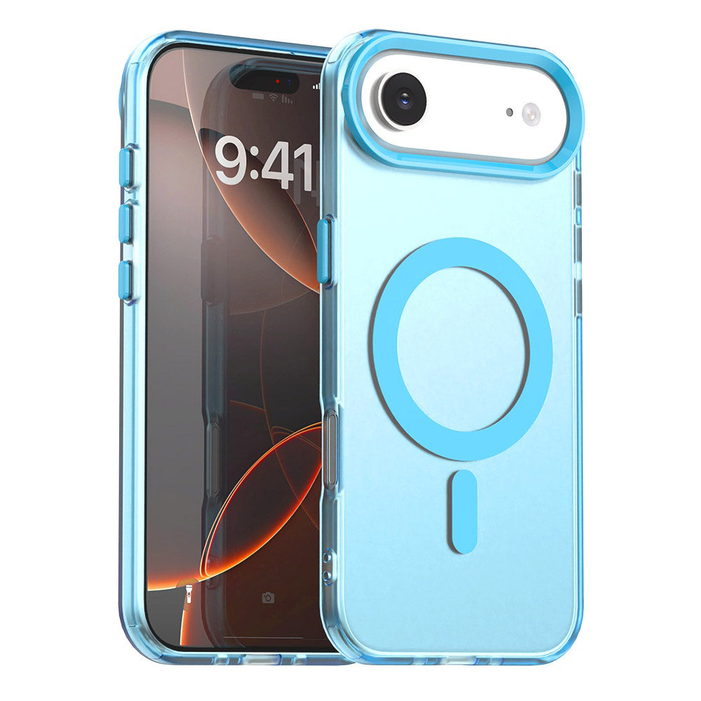 Husa de protectie Techsuit CandyCase MagSafe compatibil cu iPhone 17 Air, Albastru
