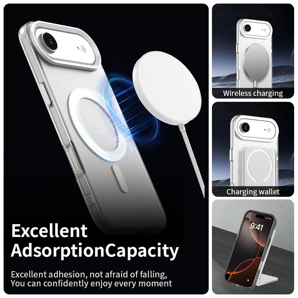 Husa de protectie Techsuit CandyCase MagSafe compatibil cu iPhone 17 Air, Alb