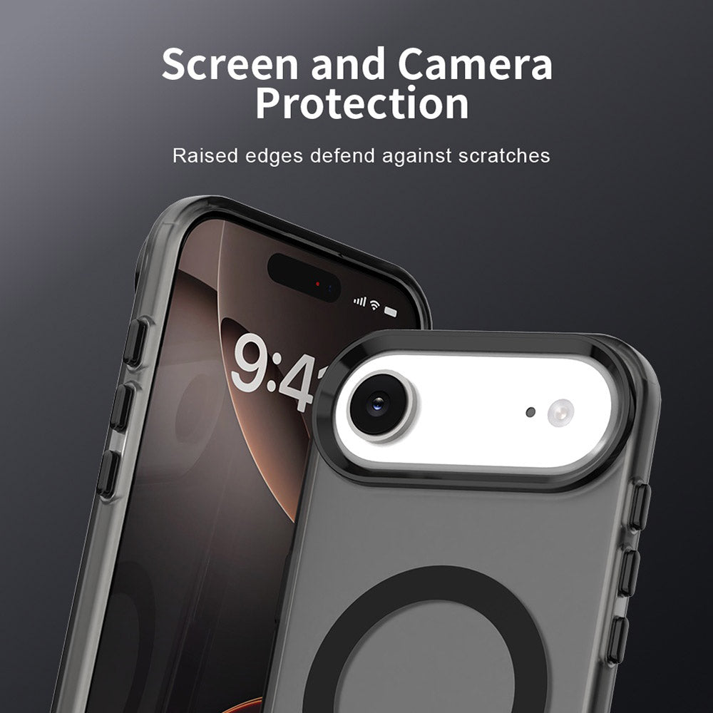 Husa de protectie Techsuit CandyCase MagSafe compatibil cu iPhone 17 Air, Negru