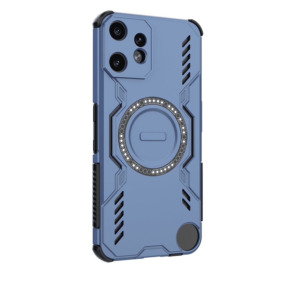 Husa de protectie Techsuit ArmorMag compatibil cu Nothing CMF Phone 2 Pro, Albastru
