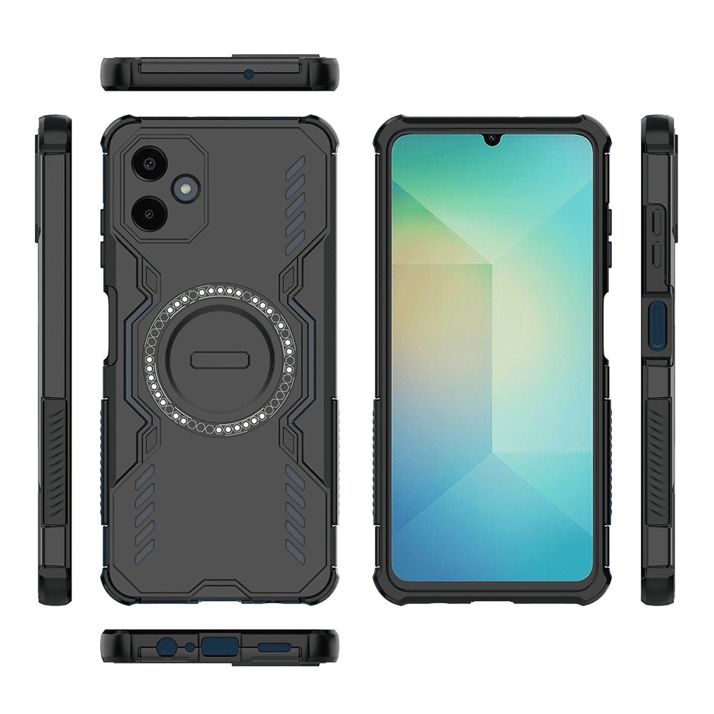 Husa de protectie Techsuit ArmorMag compatibil cu Samsung Galaxy A06, Negru