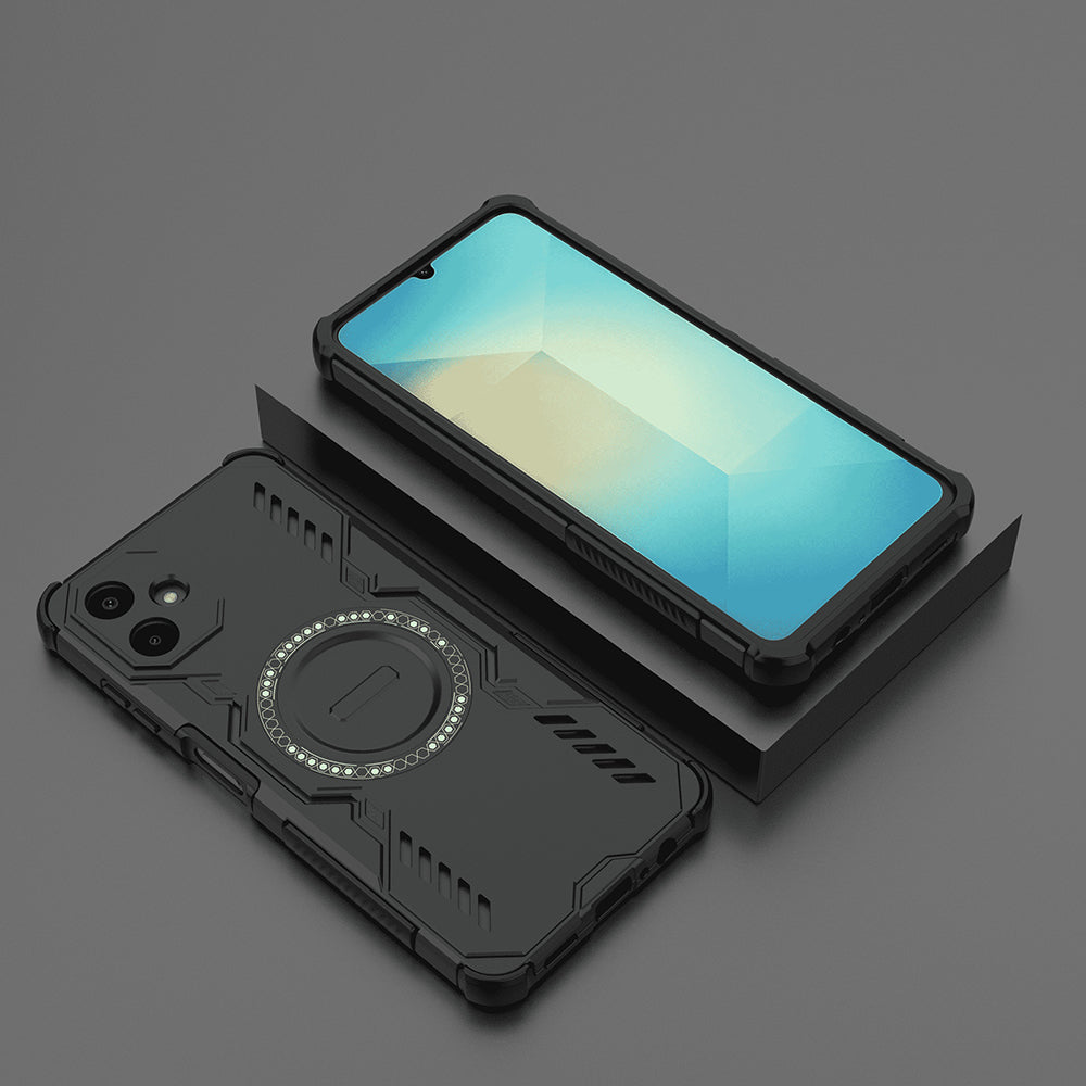 Husa de protectie Techsuit ArmorMag compatibil cu Samsung Galaxy A06, Negru