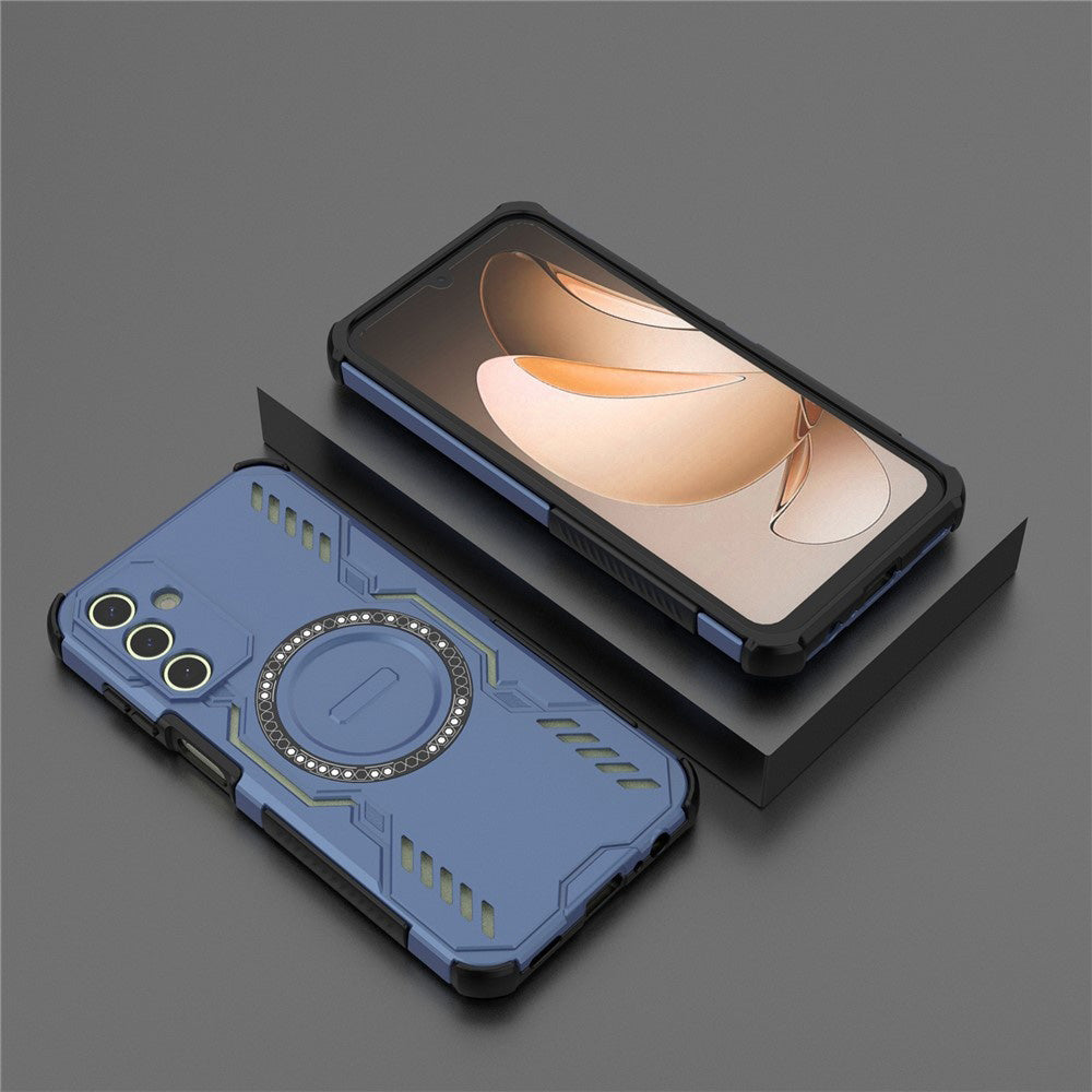 Husa de protectie Techsuit ArmorMag compatibil cu Samsung Galaxy A15 4G / A15 5G, Albastru