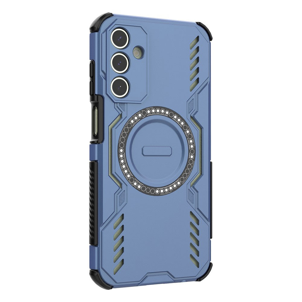 Husa de protectie Techsuit ArmorMag compatibil cu Samsung Galaxy A15 4G / A15 5G, Albastru