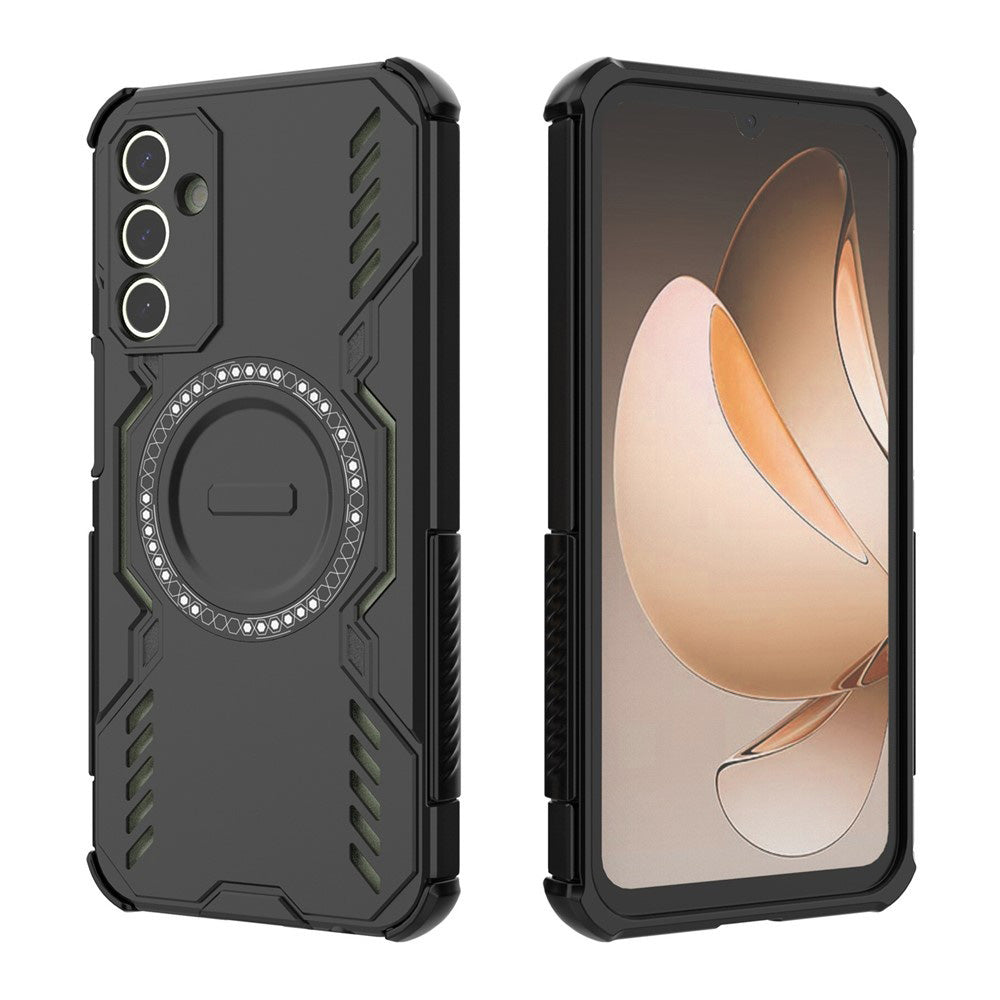 Husa de protectie Techsuit ArmorMag compatibil cu Samsung Galaxy A15 4G / A15 5G, Negru